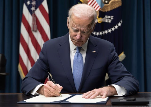 Joe Biden Signs